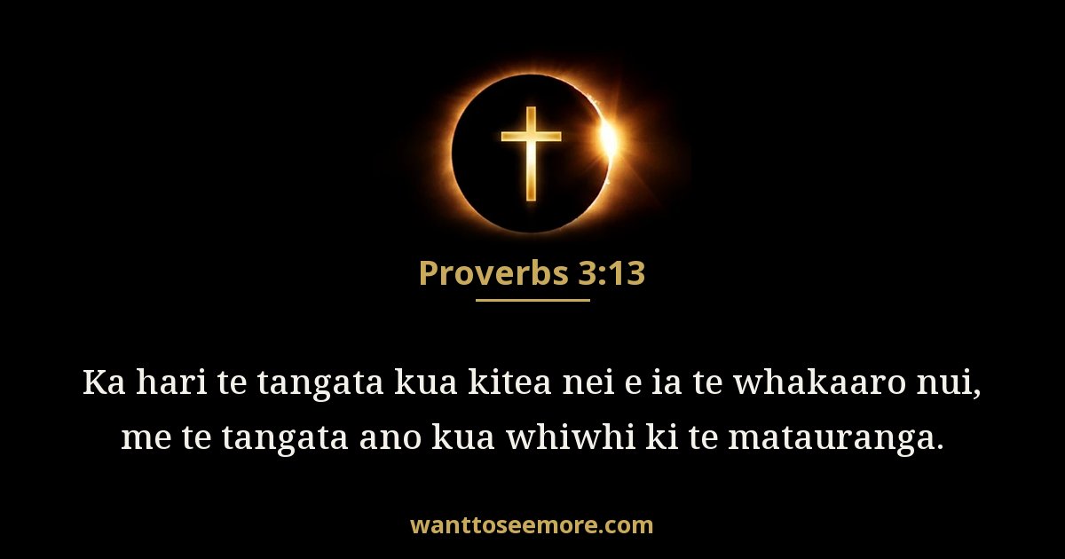 Proverbs 3:13