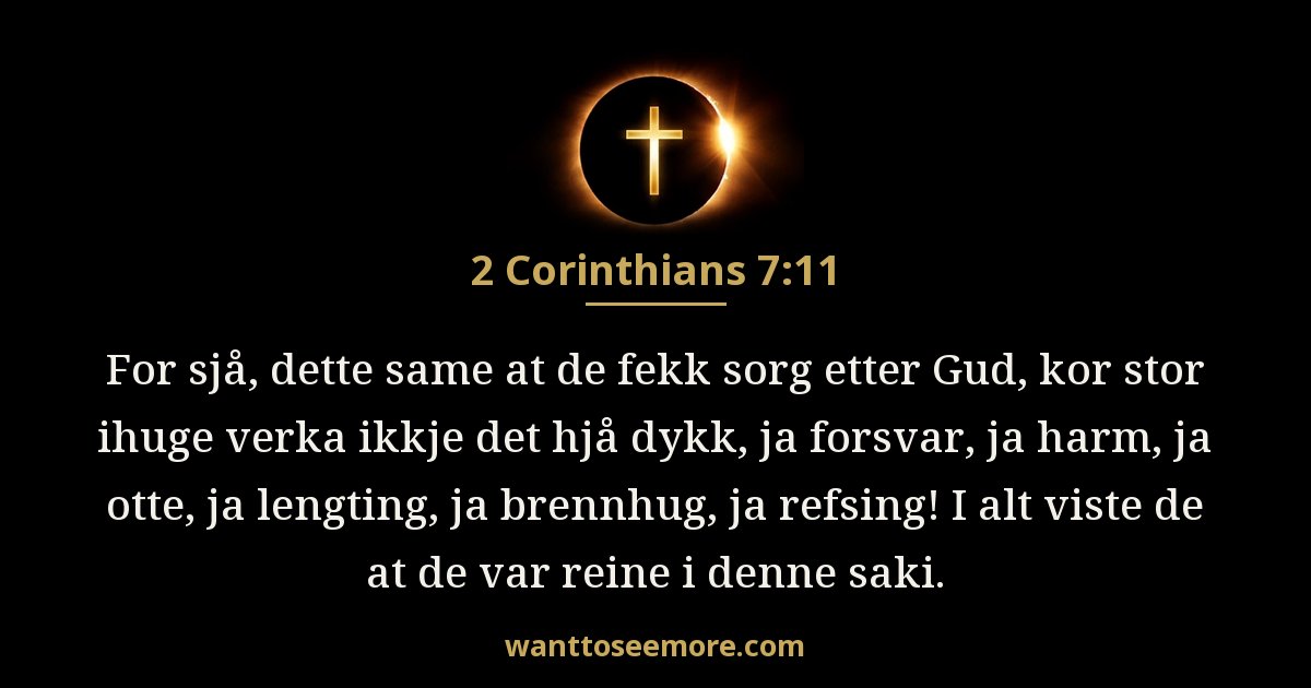 2 Corinthians 7:11