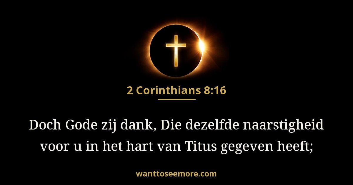 2 Corinthians 8:16