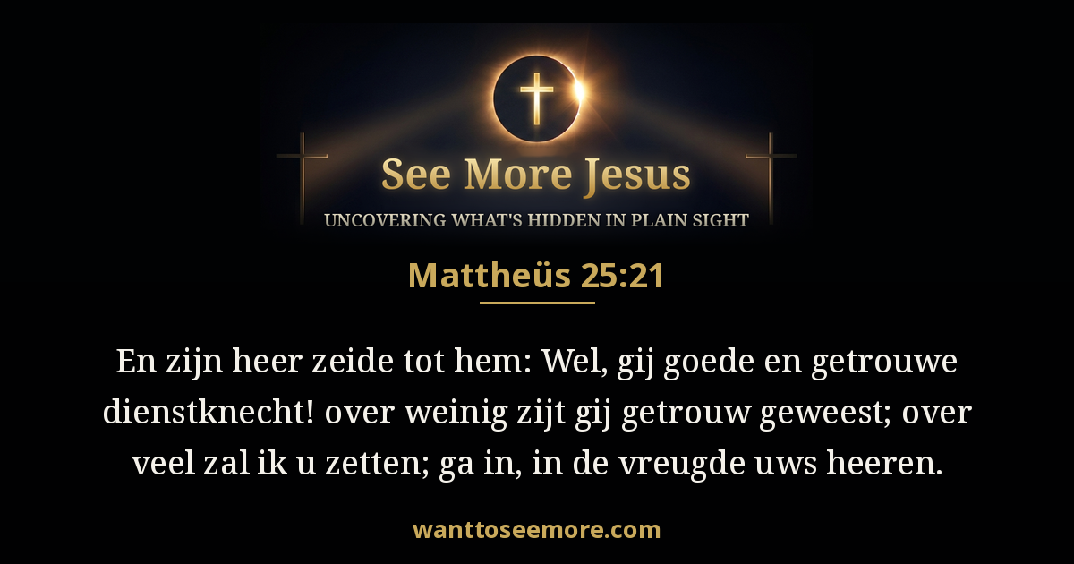Matthew 25:21