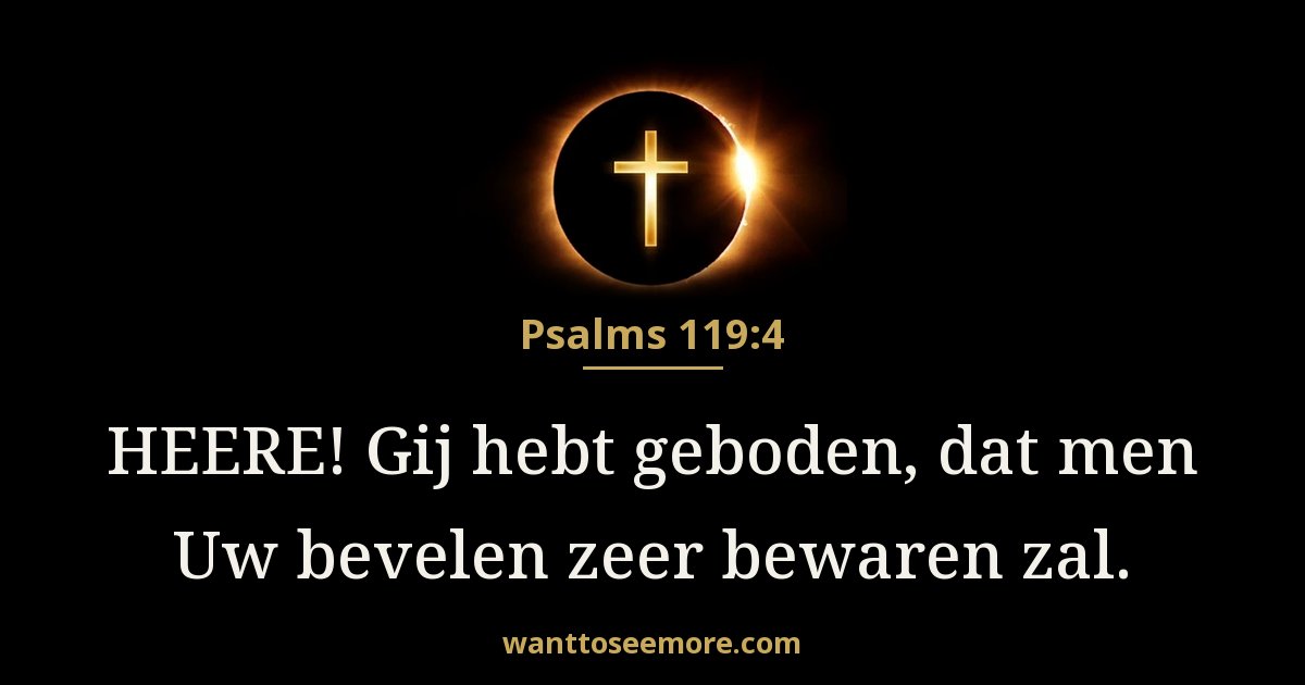 Psalms 119:4