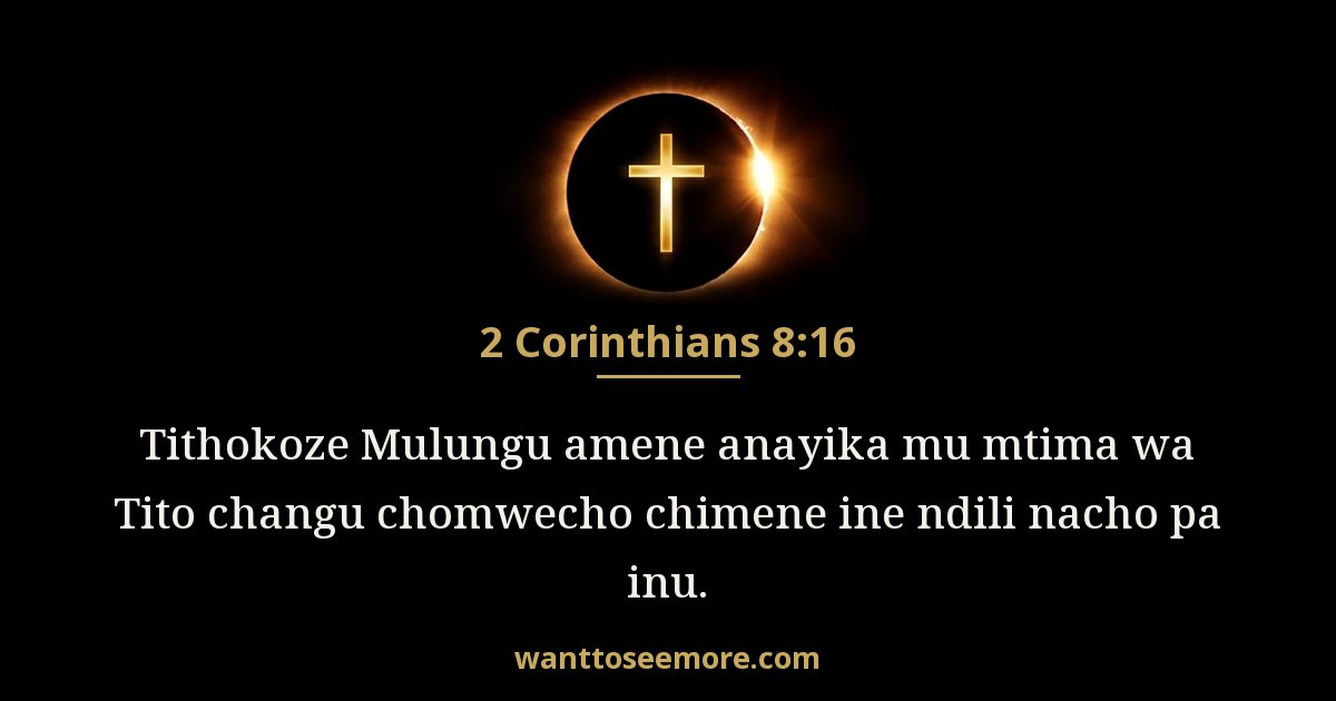 2 Corinthians 8:16