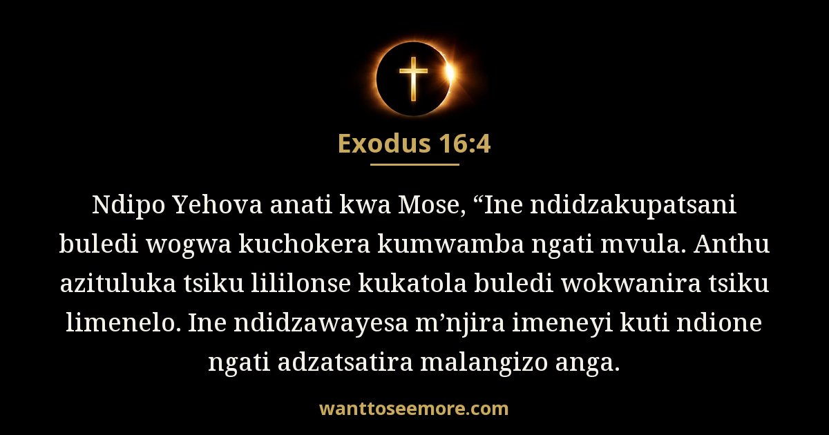 Exodus 16:4