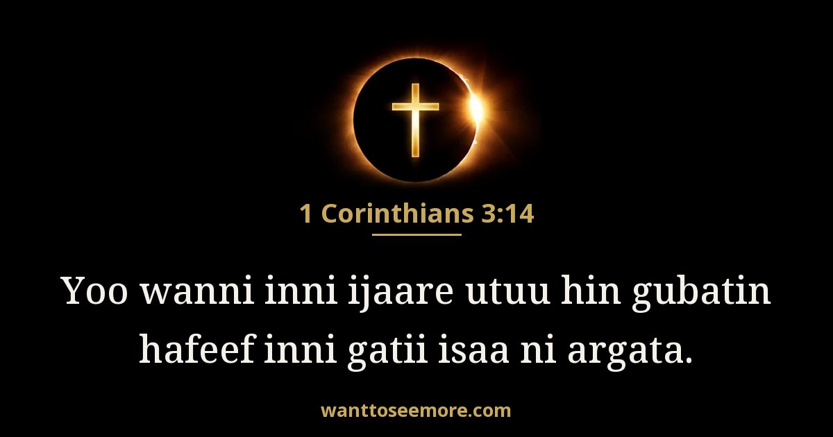 1 Corinthians 3:14