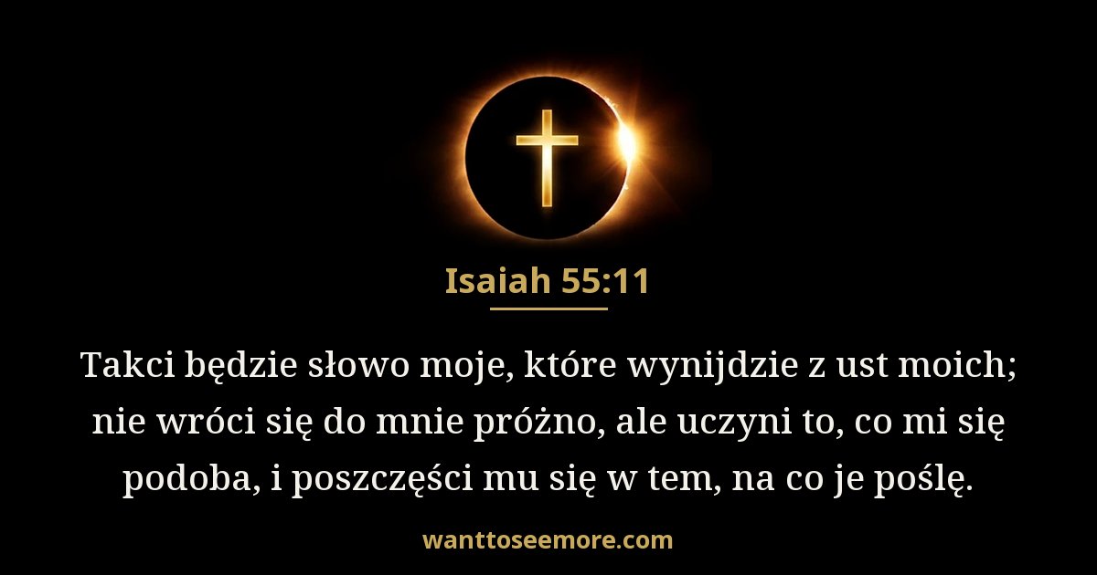 Isaiah 55:11