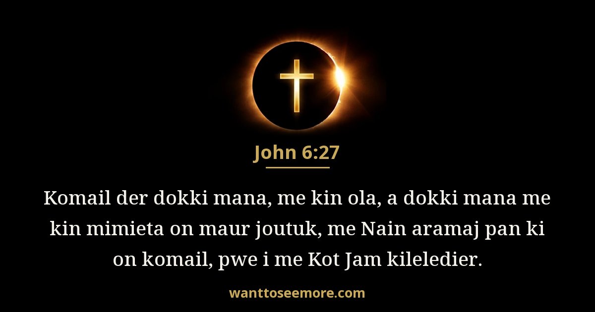 JHN 6:27