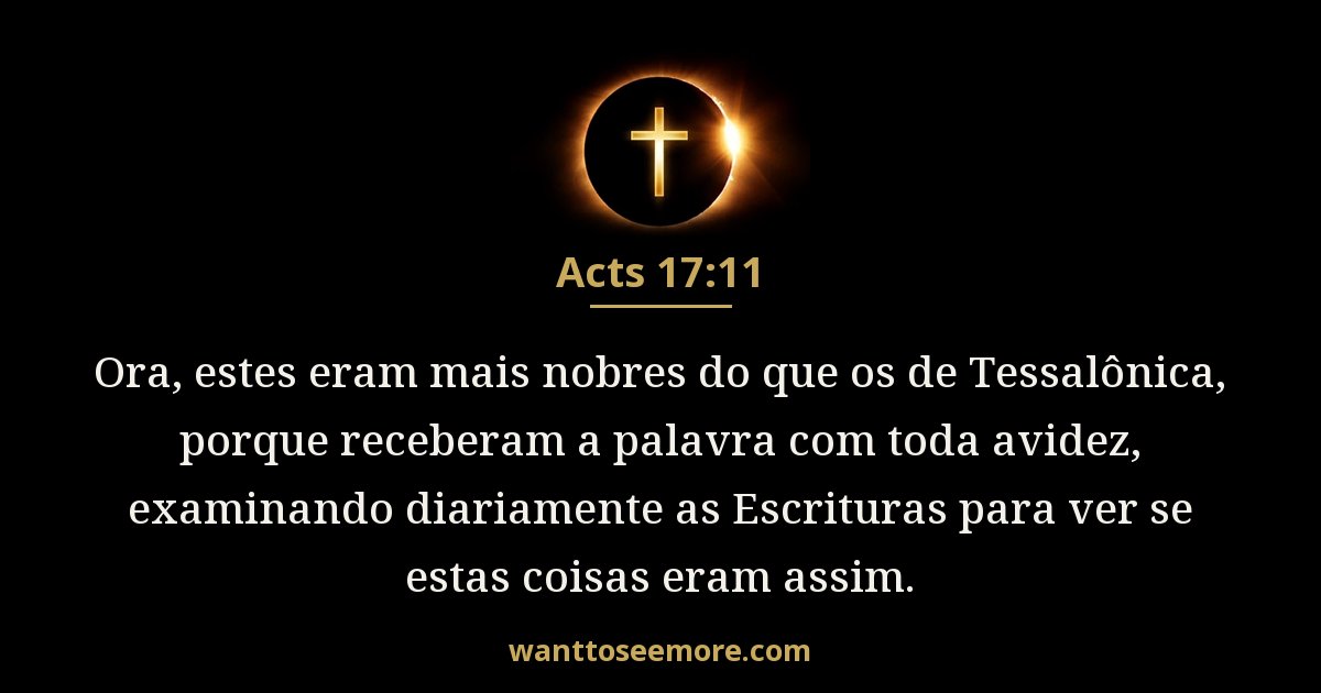 Acts 17:11