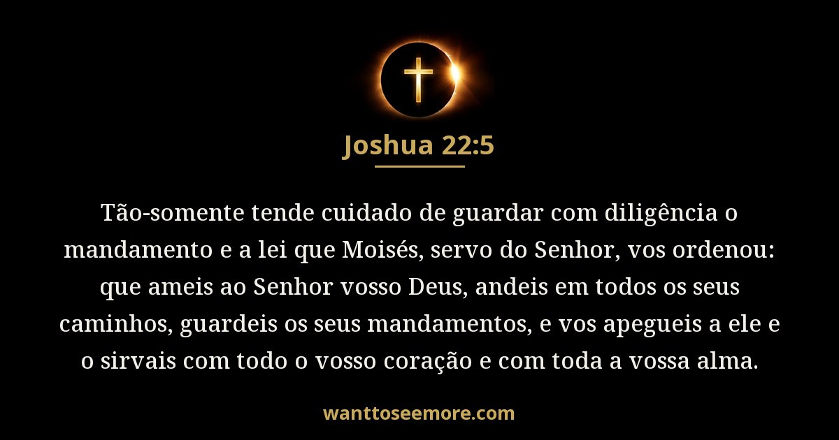 Joshua 22:5
