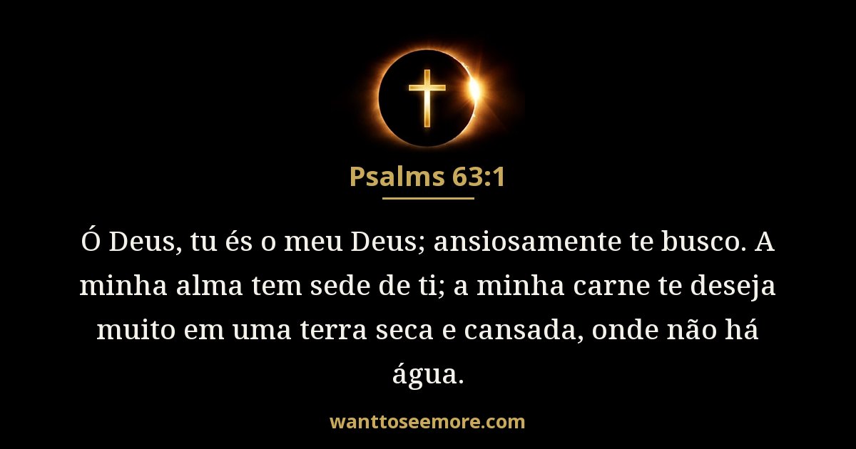 Psalms 63:1