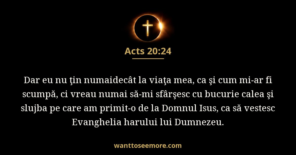 Acts 20:24