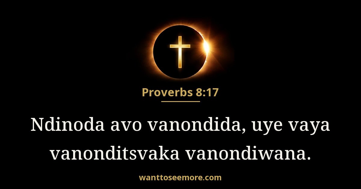 Proverbs 8:17