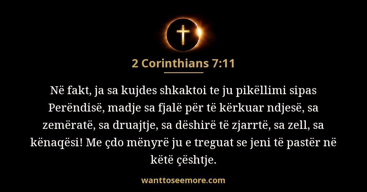 2 Corinthians 7:11