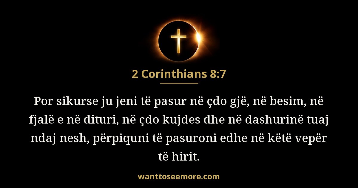2 Korintasve 8:7