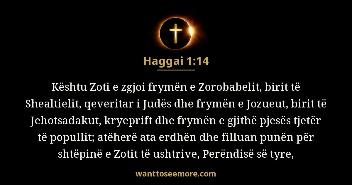 Haggai 1:14