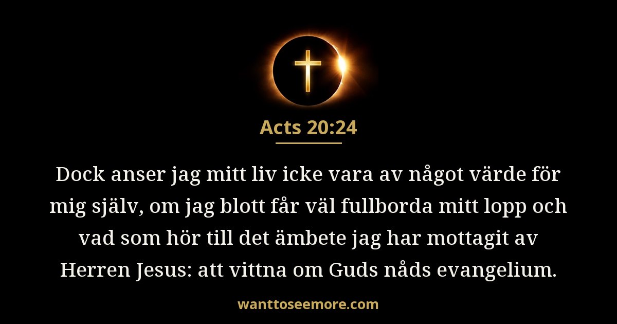 Acts 20:24