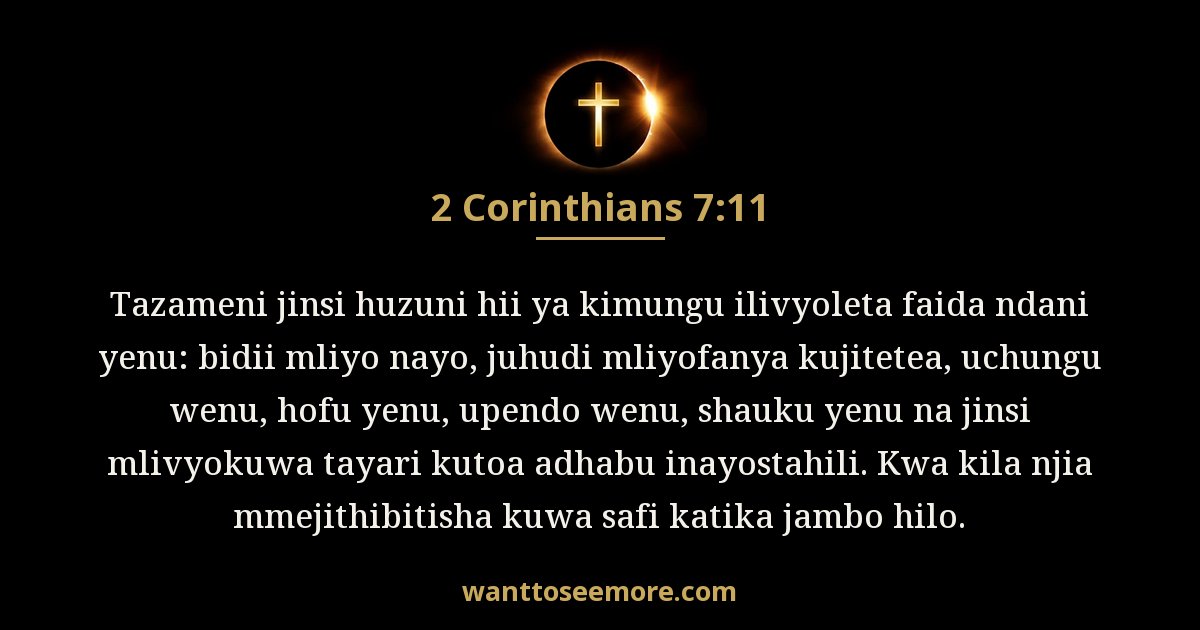 2 Corinthians 7:11