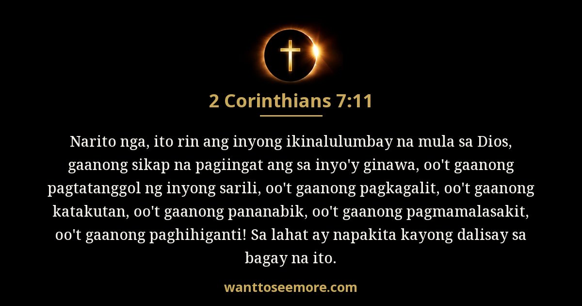 2 Corinthians 7:11