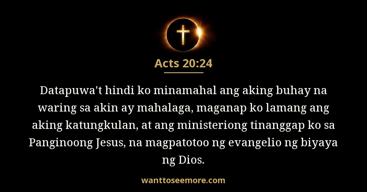 Acts 20:24