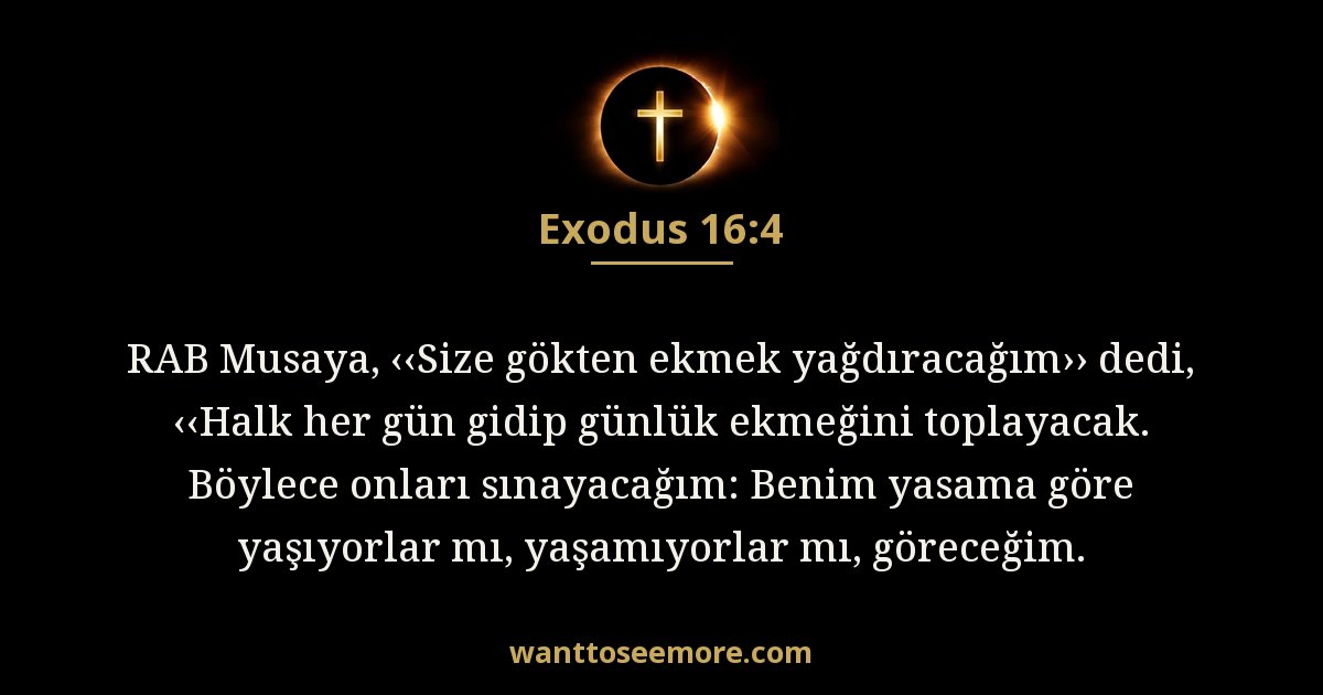 Exodus 16:4