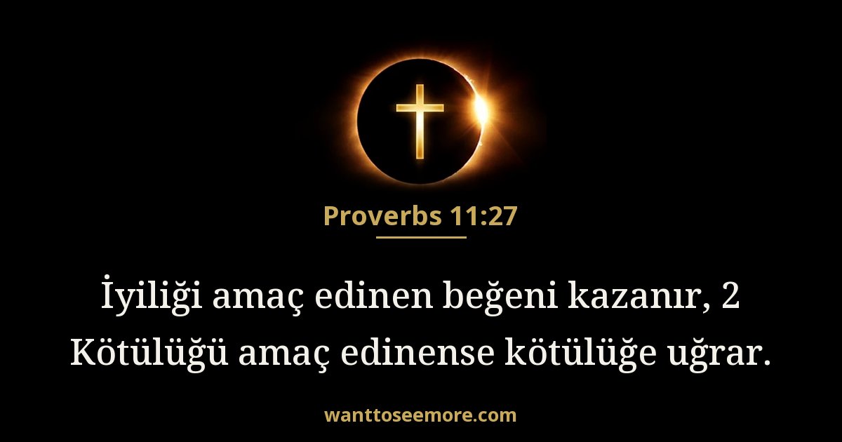 Proverbs 11:27