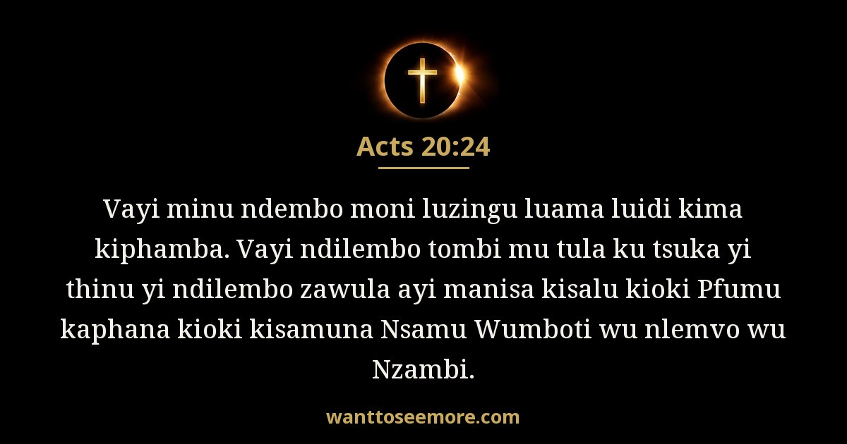 Acts 20:24