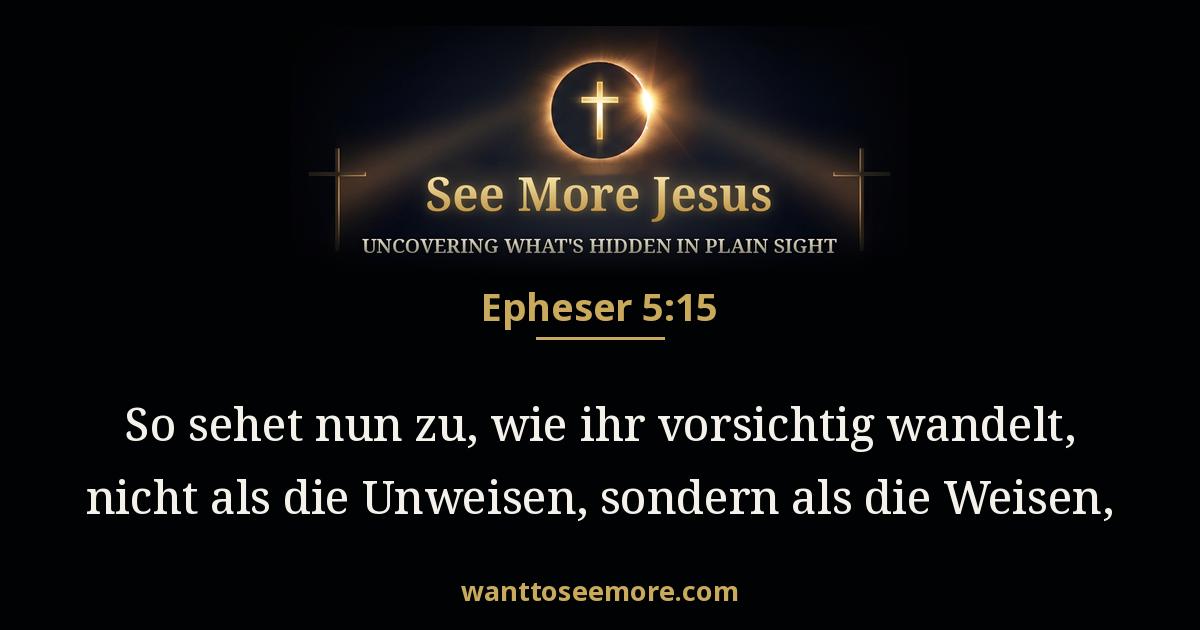 Ephesians 5:15