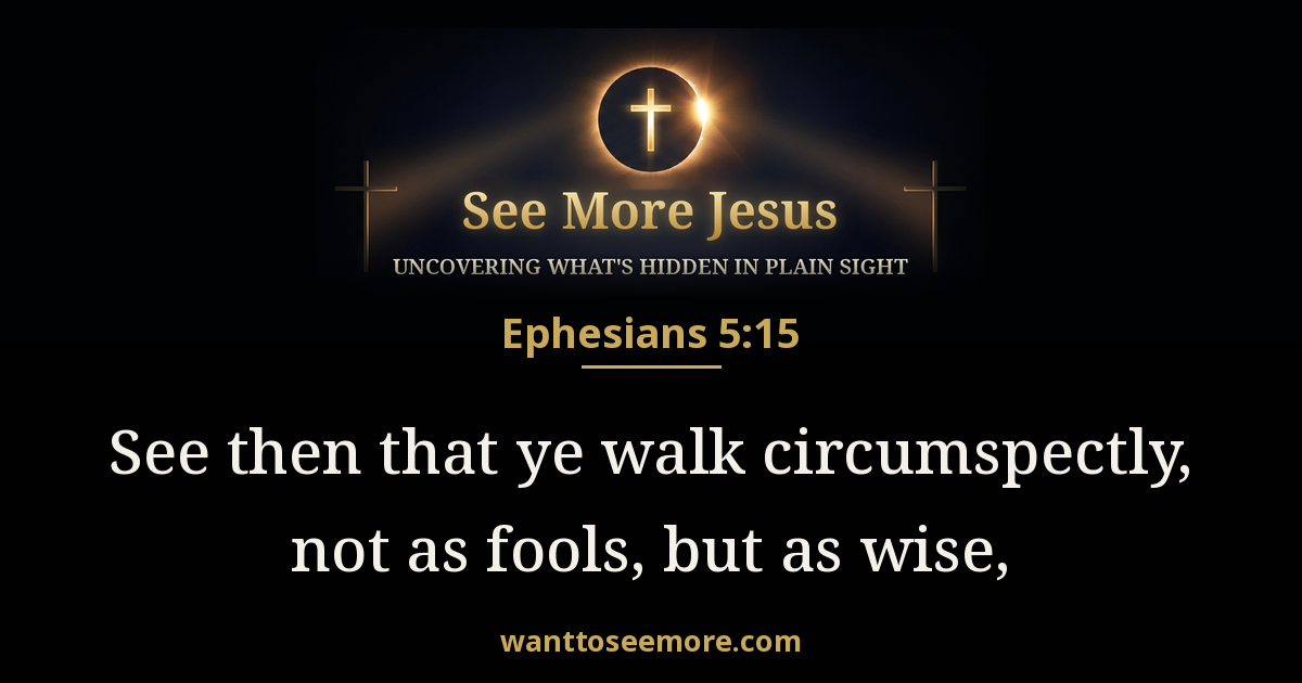Ephesians 5:15