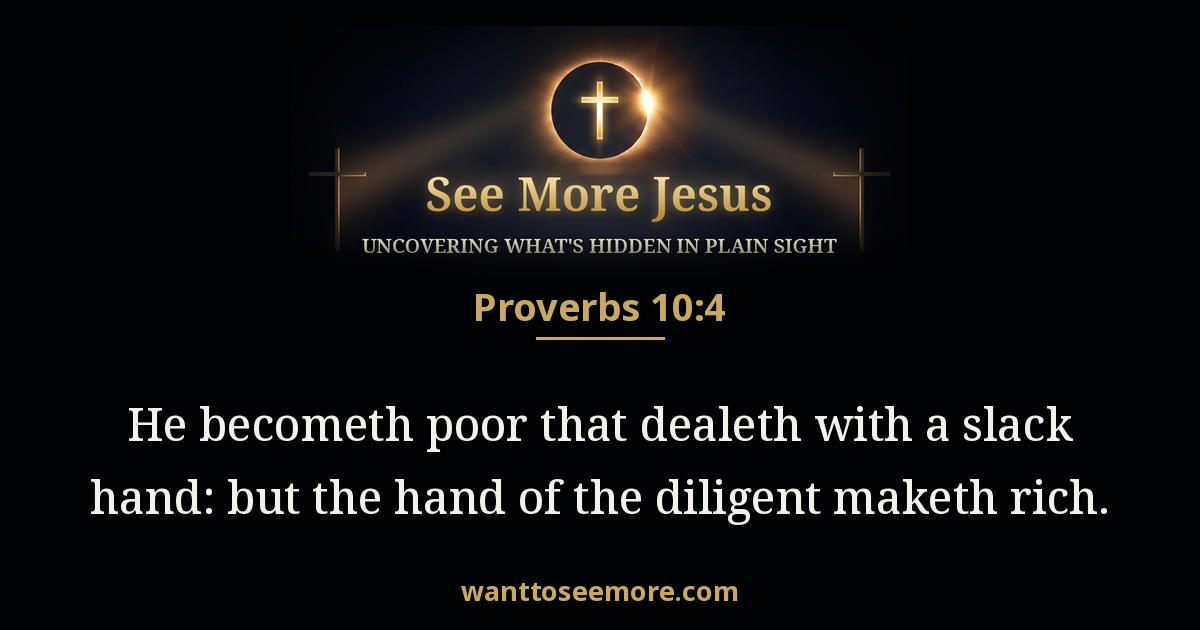 Proverbs 10:4