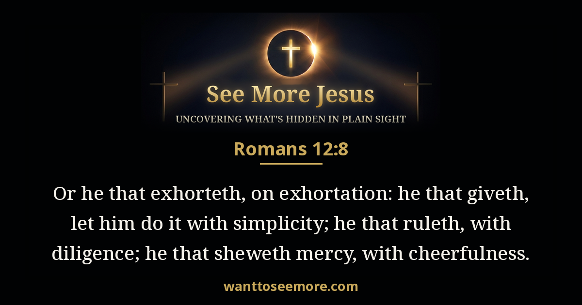 Romans 12:8
