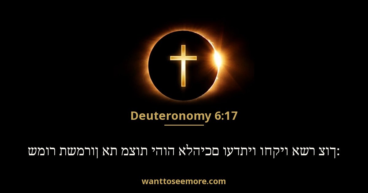Deuteronomy 6:17