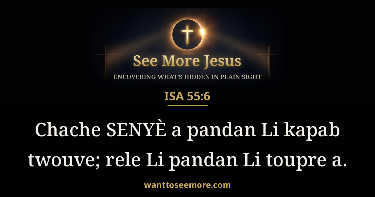 Isaiah 55:6