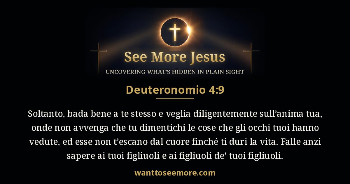 Deuteronomy 4:9