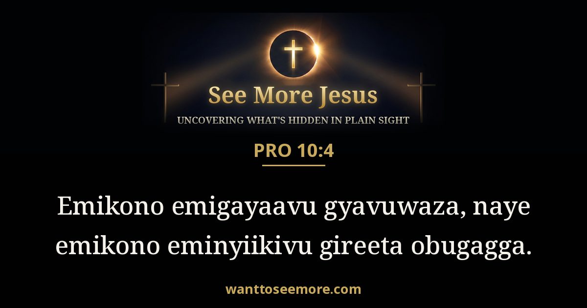 Proverbs 10:4