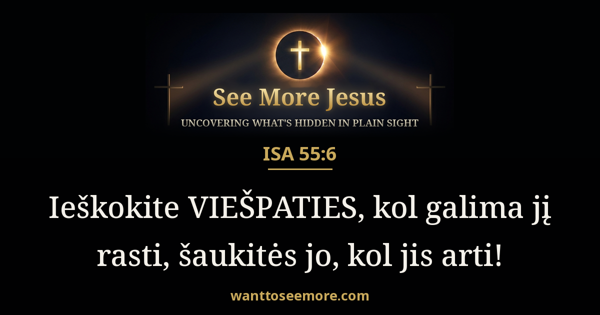 Isaiah 55:6