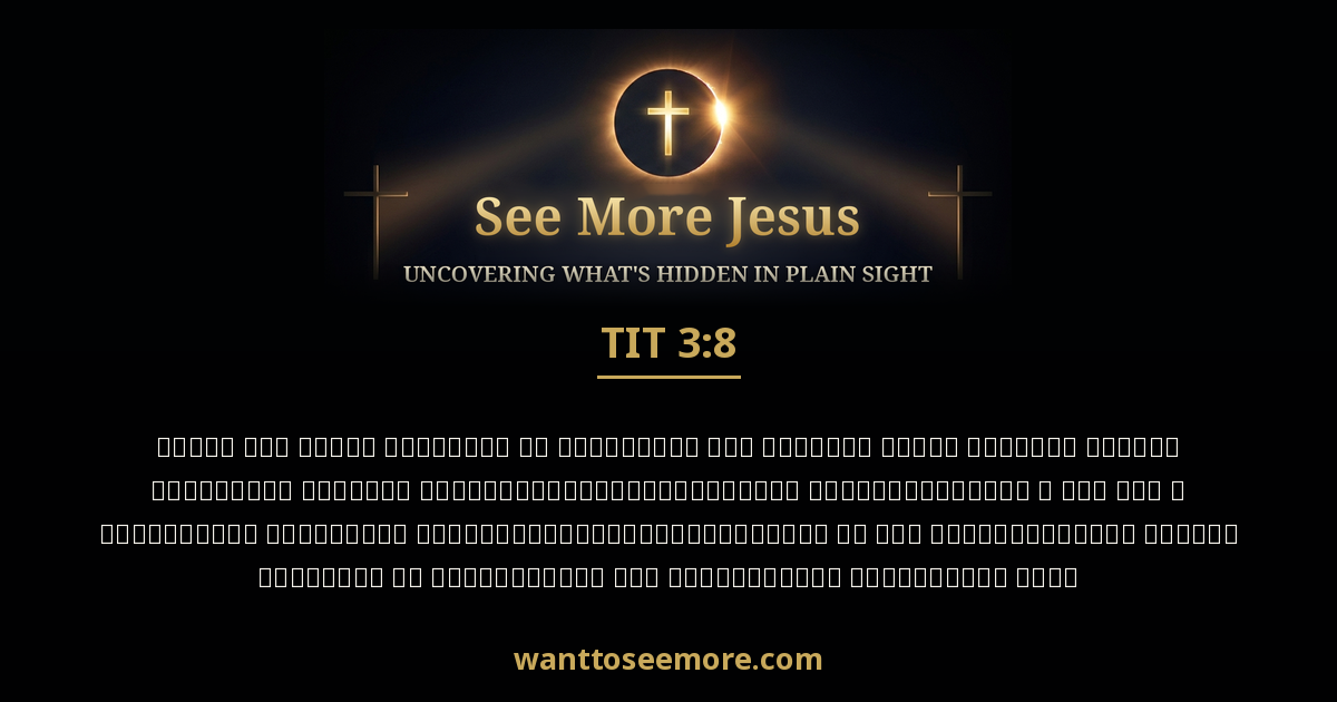 Titus 3:8