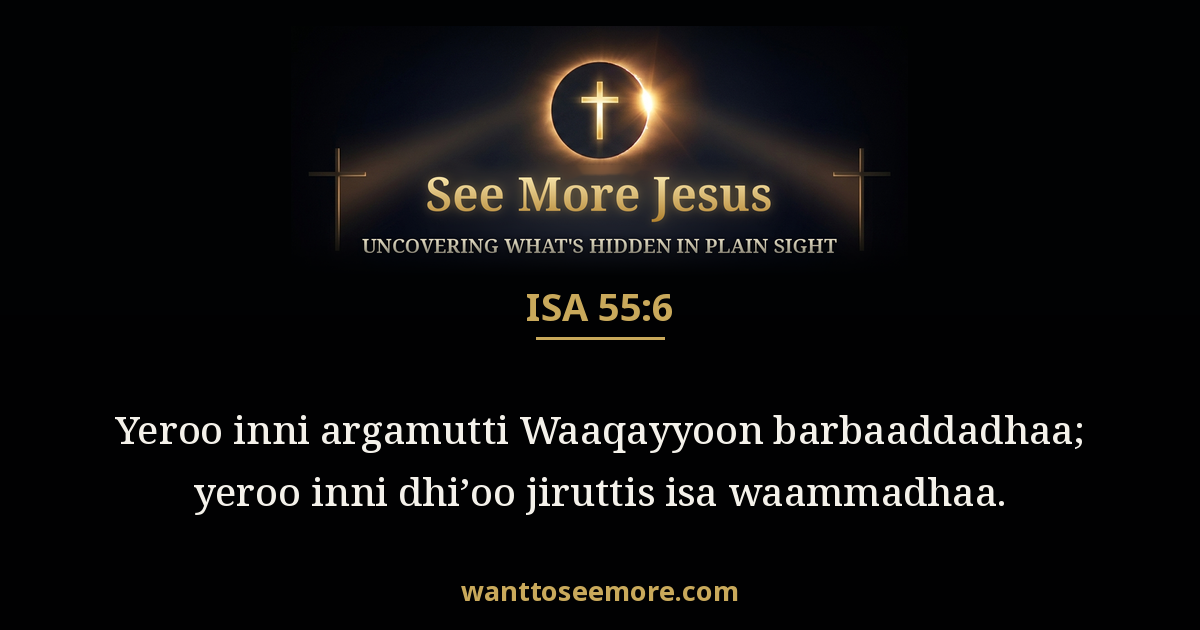 Isaiah 55:6