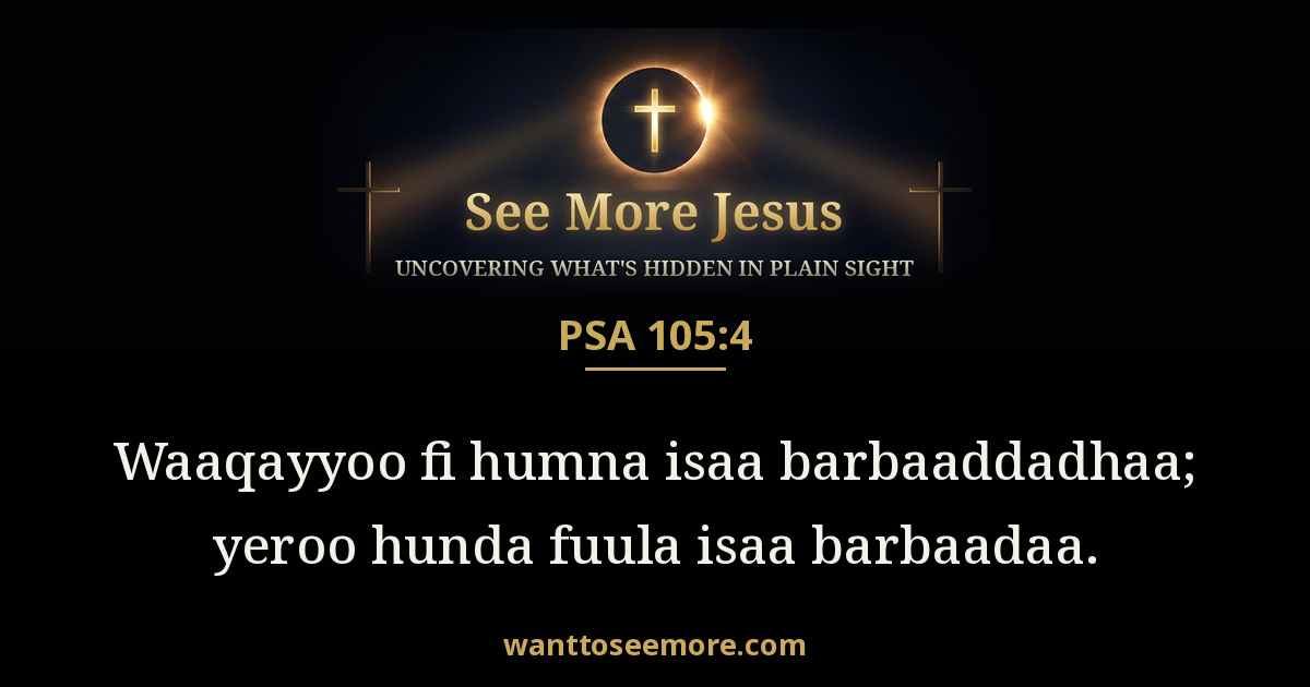 Psalms 105:4