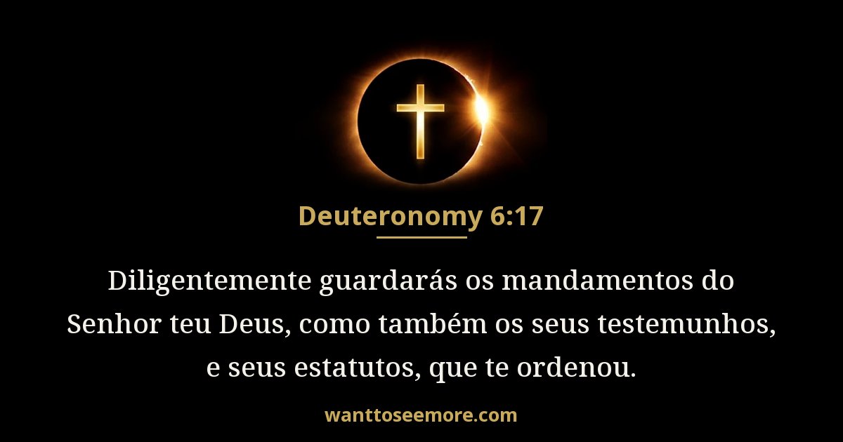 Deuteronomy 6:17