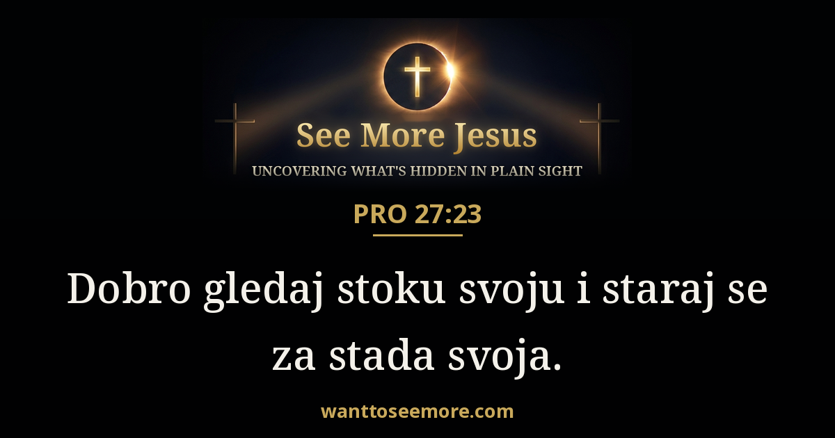 Proverbs 27:23