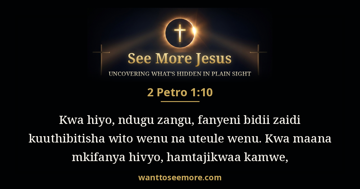 2 Peter 1:10