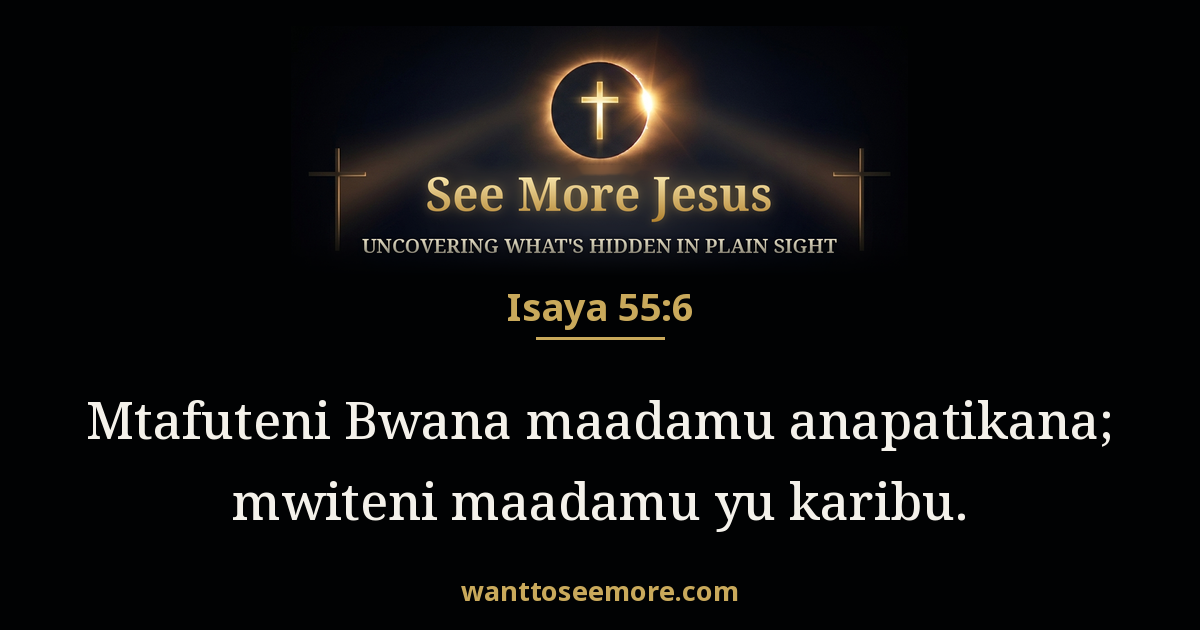 Isaiah 55:6