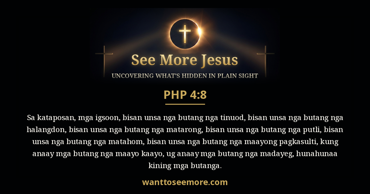 Philippians 4:8