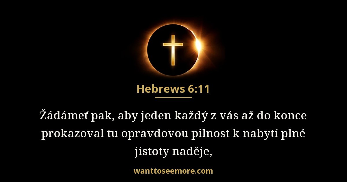 Hebrews 6:11