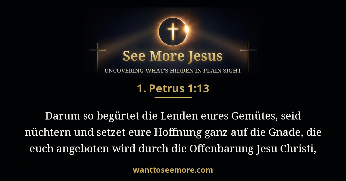 1 Peter 1:13