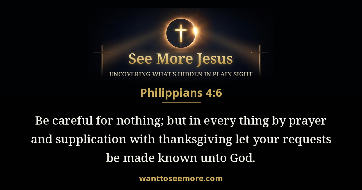 Philippians 4:6
