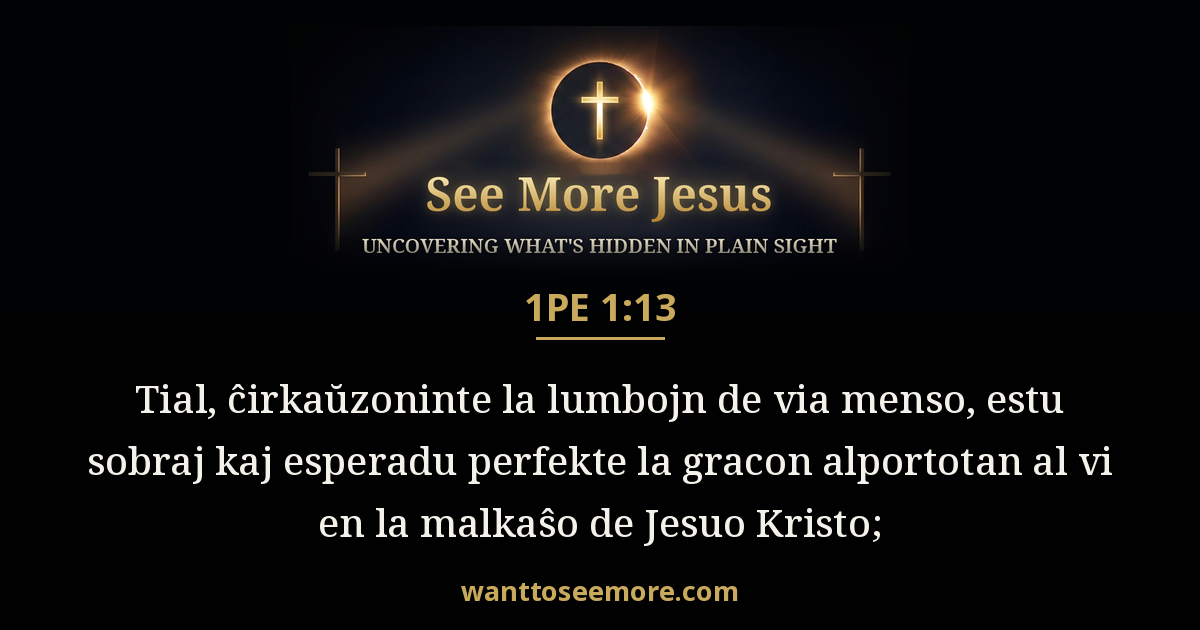 1 Peter 1:13