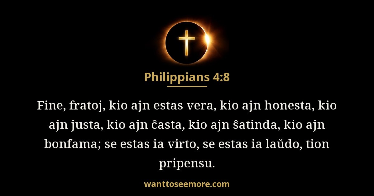 Philippians 4:8
