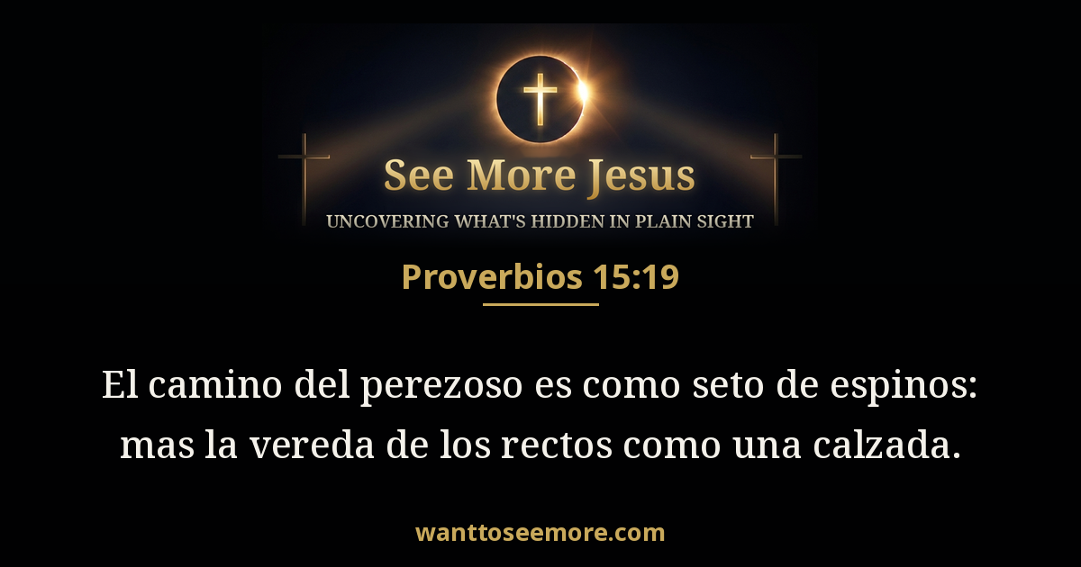 Proverbs 15:19