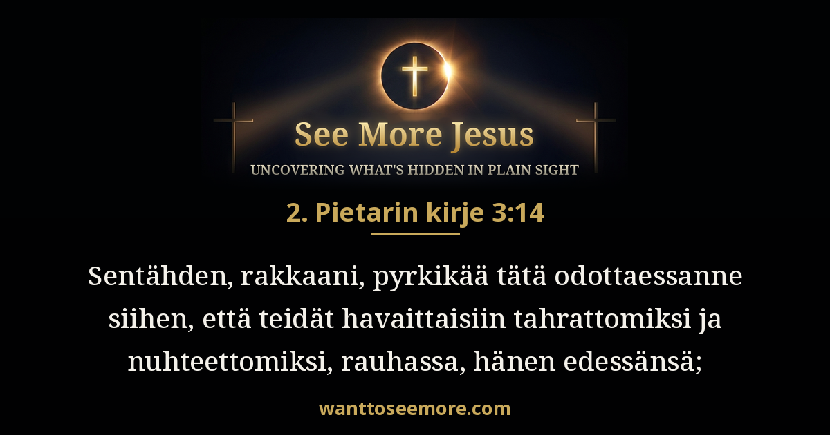 2 Peter 3:14