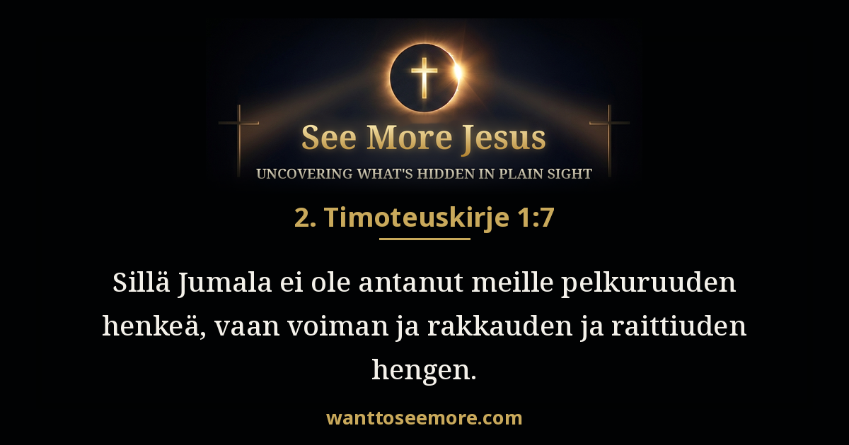 2 Timothy 1:7